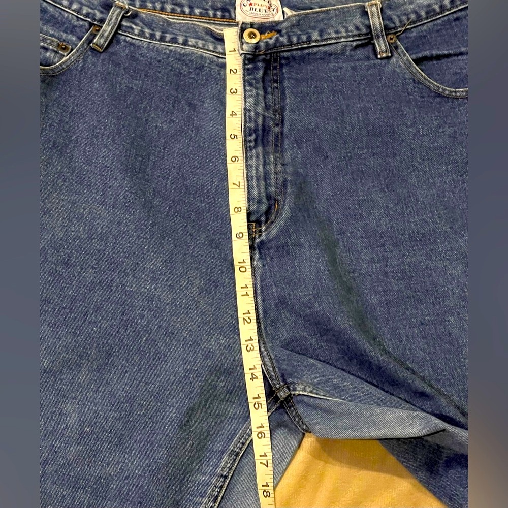 3/$15. Bundle sale! Carolina Blues Women's Denim Blue Jeans Sz 22W - Picture 12 of 16
